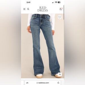 Red Dress Jeans